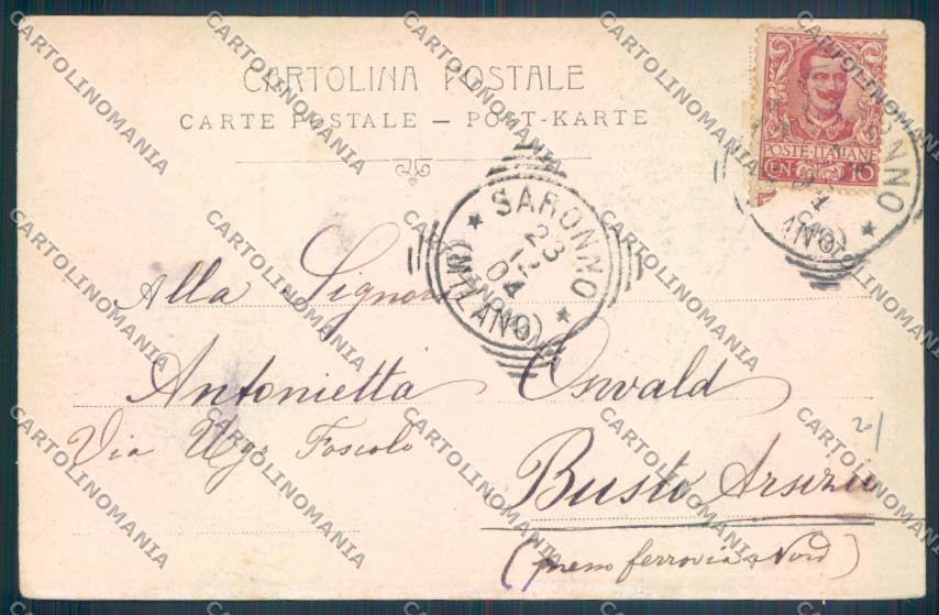 Verbania Intra cartolina ZQ5852 – retro