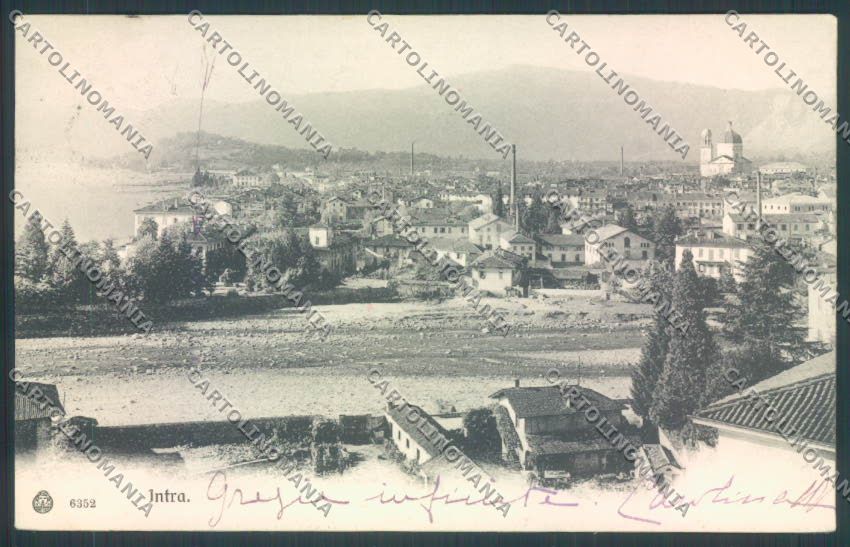 Verbania Intra cartolina ZQ5859 – fronte