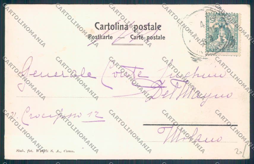 Verbania Intra cartolina ZQ5859 – retro