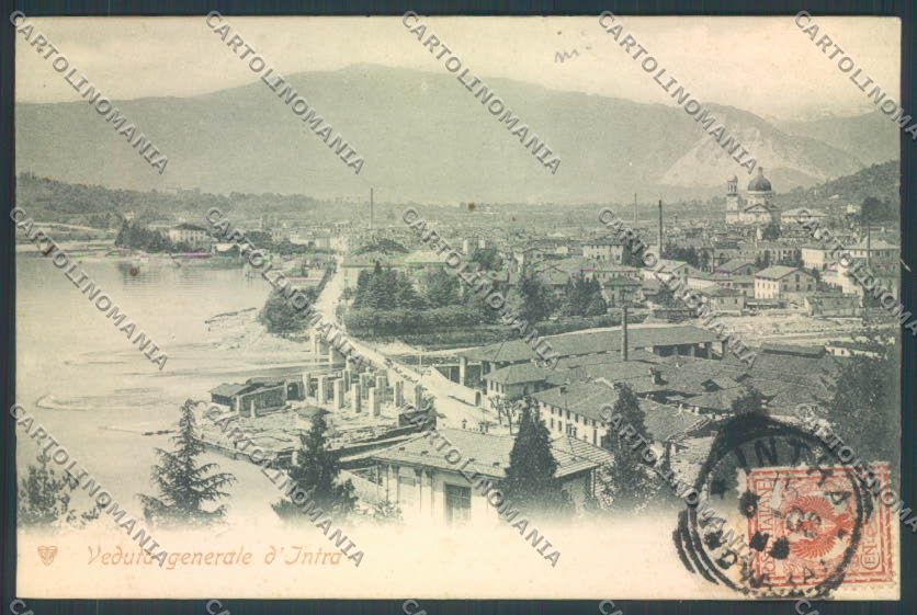 Verbania Intra cartolina ZQ5861 – fronte
