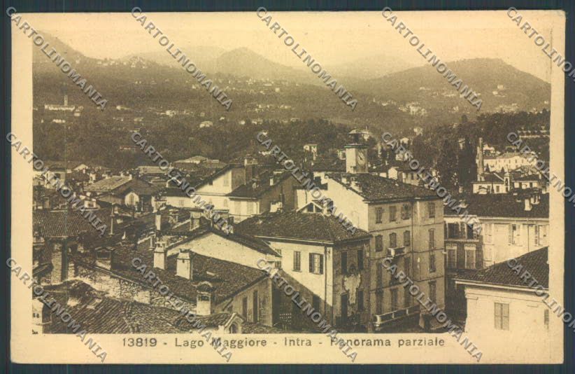 Verbania Intra cartolina ZQ5862 – fronte