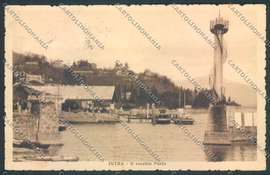 Verbania Intra PIEGA cartolina ZQ5863 – fronte