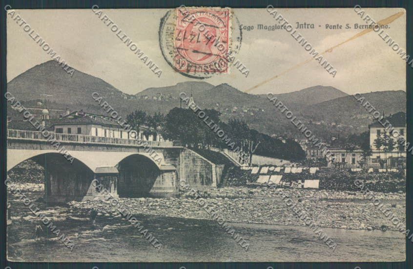 Verbania Intra cartolina ZQ5865 – fronte