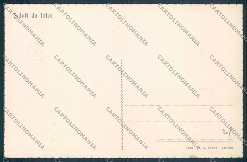 Verbania Intra cartolina ZQ5866 – retro