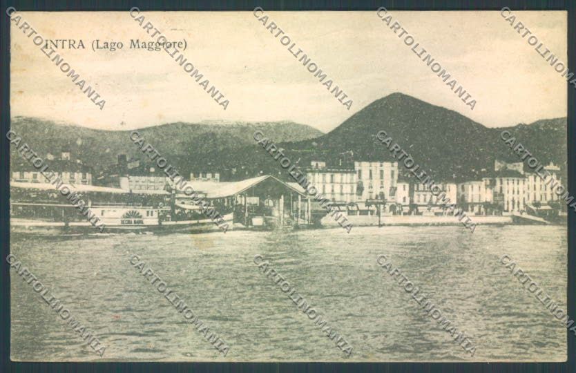 Verbania Intra Battello cartolina ZQ5876 – fronte