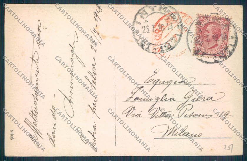 Verbania Intra Battello cartolina ZQ5876 – retro