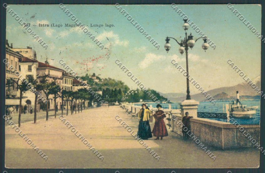 Verbania Intra cartolina ZQ5877 – fronte