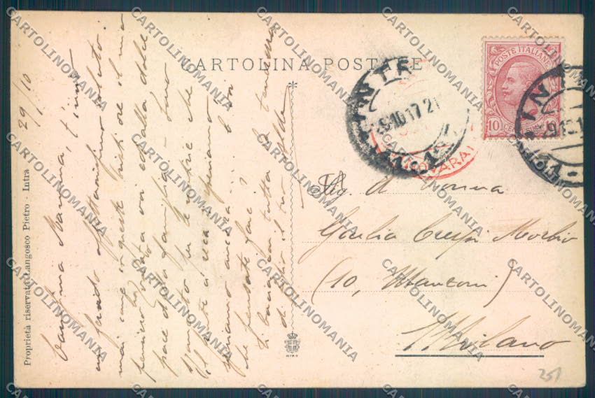 Verbania Intra cartolina ZQ5877 – retro