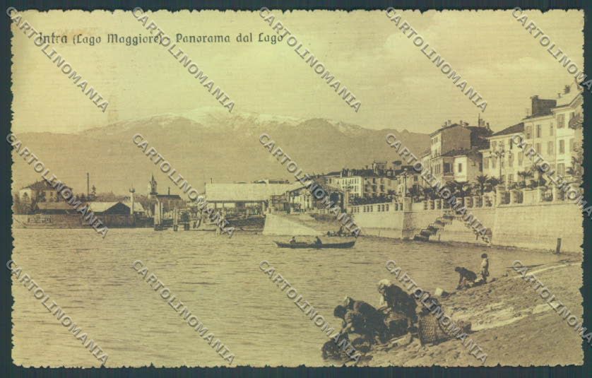 Verbania Intra Lavandaia cartolina ZQ5884 – fronte