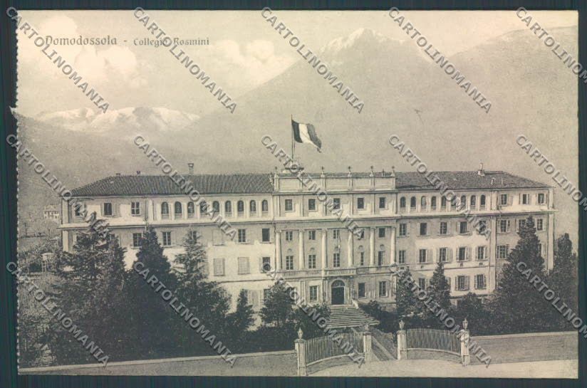 Verbania Domodossola Collegio cartolina ZQ5891 – fronte