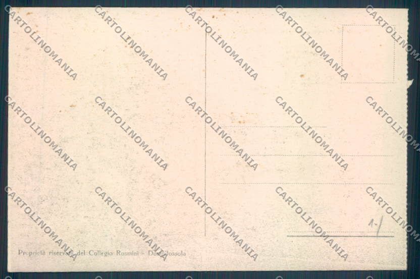 Verbania Domodossola Collegio cartolina ZQ5891 – retro