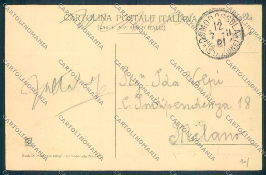 Verbania Domodossola cartolina ZQ5894 – retro