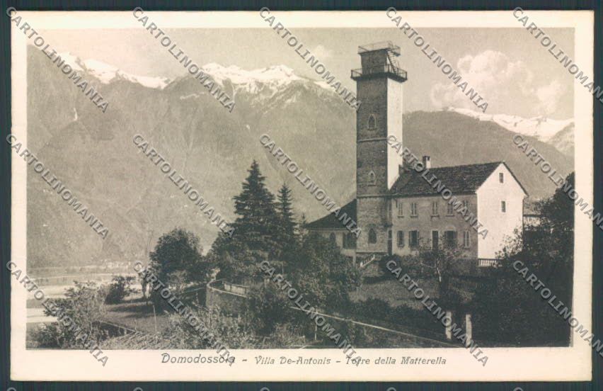 Verbania Domodossola cartolina ZQ5897 – fronte