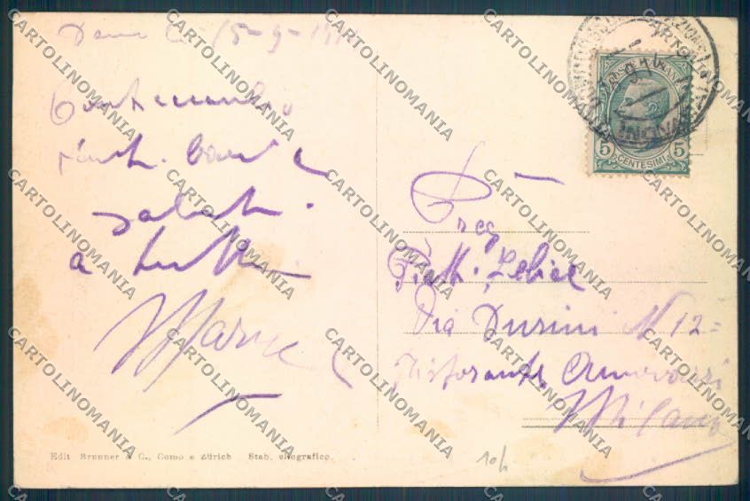 Verbania Domodossola cartolina ZQ5901 – retro