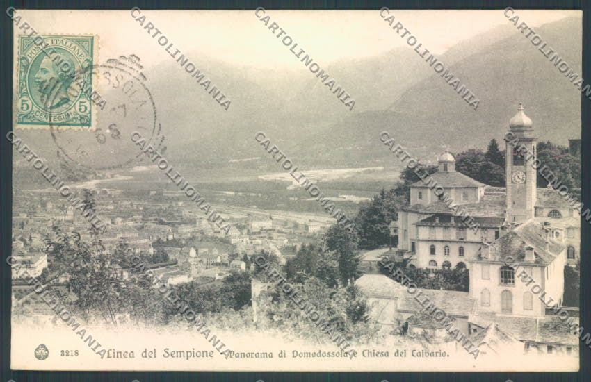 Verbania Domodossola cartolina ZQ5902 – fronte