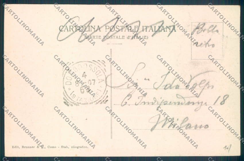 Verbania Domodossola cartolina ZQ5902 – retro