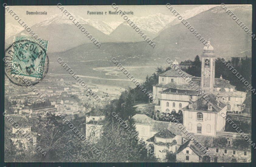 Verbania Domodossola cartolina ZQ5903 – fronte