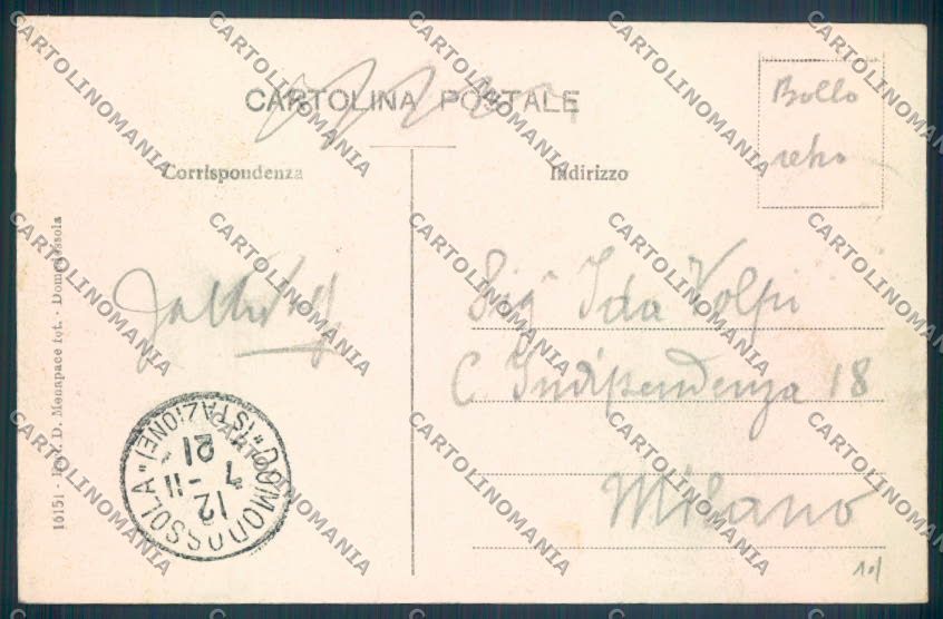 Verbania Domodossola cartolina ZQ5903 – retro