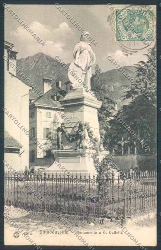 Verbania Domodossola cartolina ZQ5905 – fronte