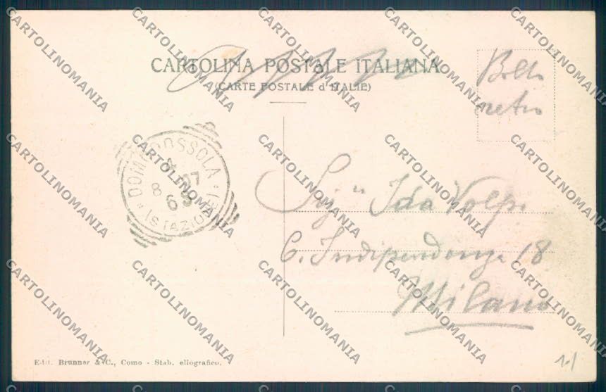 Verbania Domodossola cartolina ZQ5905 – retro