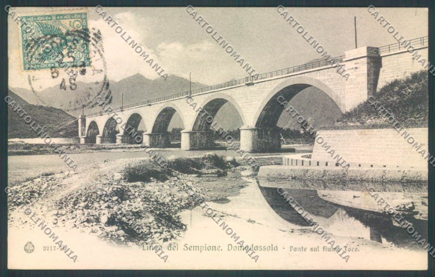 Verbania Domodossola cartolina ZQ5906 – fronte