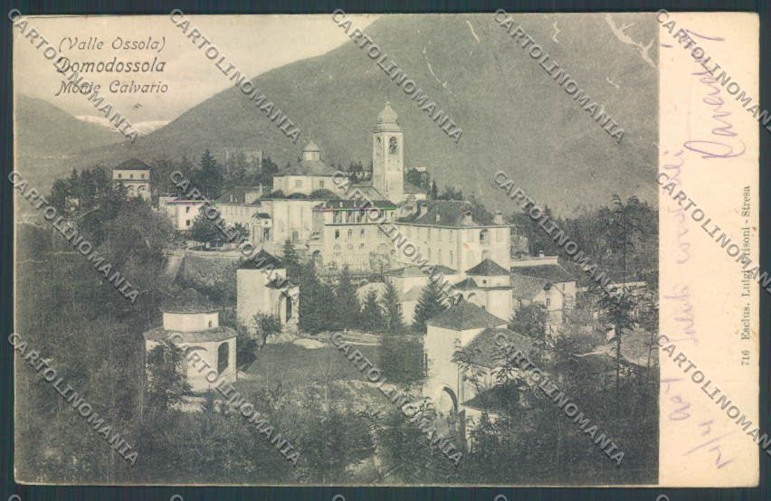 Verbania Domodossola cartolina ZQ5915 – fronte