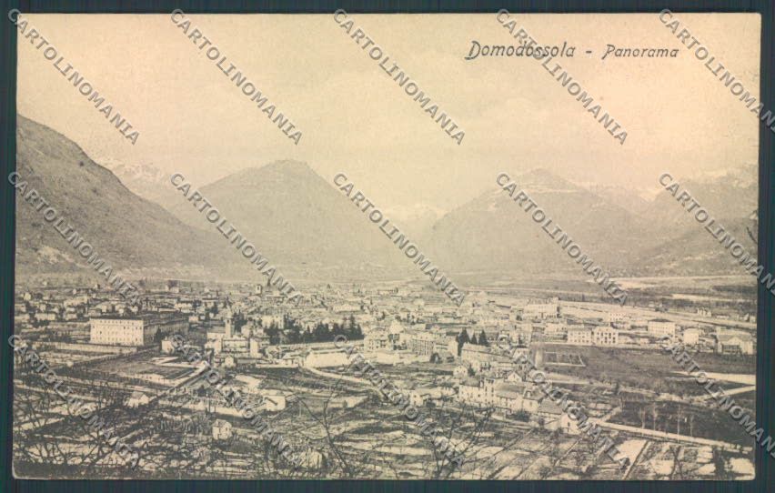 Verbania Domodossola cartolina ZQ5919 – fronte