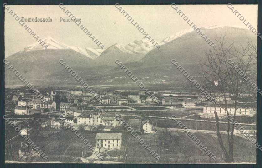 Verbania Domodossola cartolina ZQ5922 – fronte