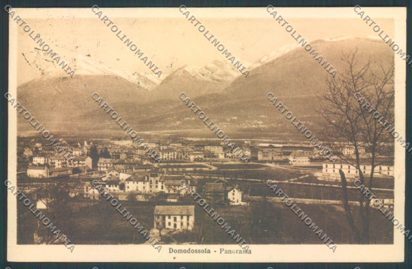 Verbania Domodossola cartolina ZQ5926 – fronte