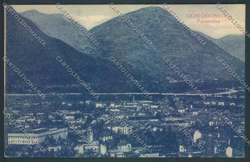 Verbania Domodossola cartolina ZQ5927 – fronte