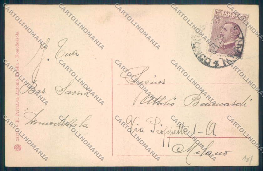 Verbania Domodossola cartolina ZQ5927 – retro