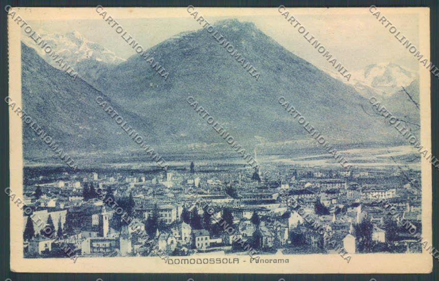 Verbania Domodossola cartolina ZQ5929 – fronte