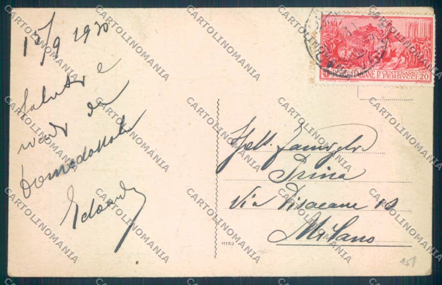 Verbania Domodossola cartolina ZQ5929 – retro
