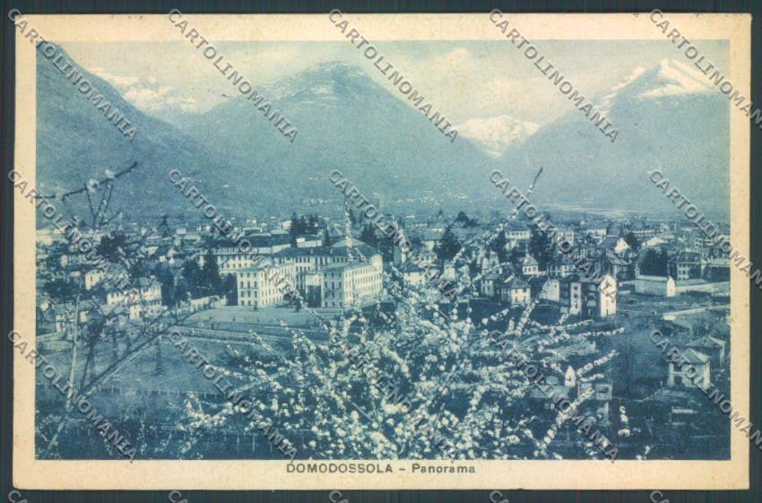 Verbania Domodossola cartolina ZQ5930 – fronte