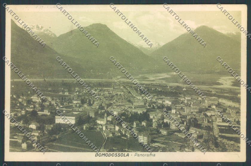 Verbania Domodossola cartolina ZQ5931 – fronte