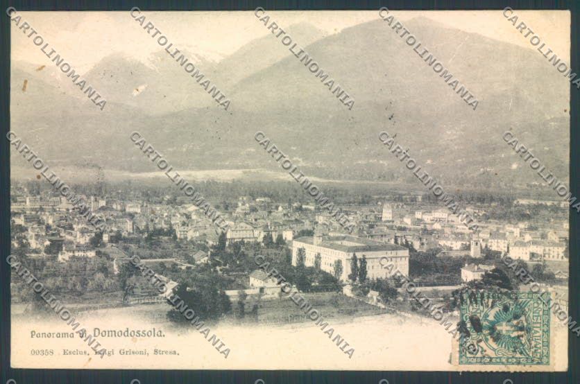 Verbania Domodossola cartolina ZQ5934 – fronte