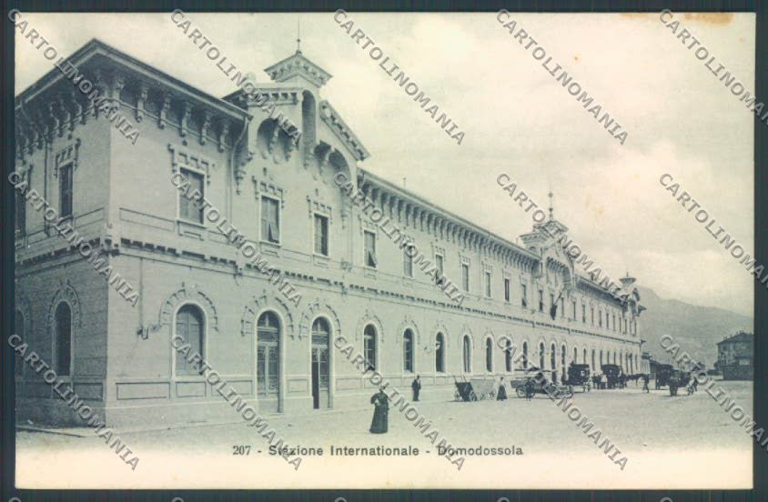 Verbania Domodossola Stazione cartolina ZQ5936 – fronte