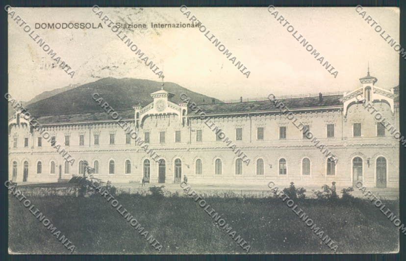 Verbania Domodossola Stazione cartolina ZQ5937 – fronte