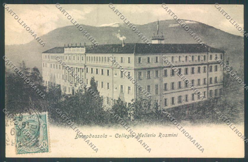 Verbania Domodossola Collegio cartolina ZQ5941 – fronte