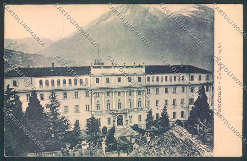 Verbania Domodossola Collegio cartolina ZQ5946 – fronte