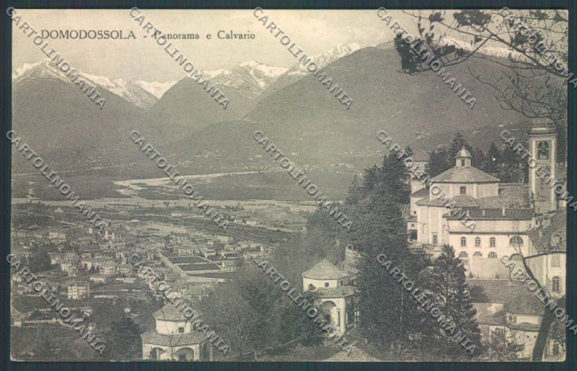 Verbania Domodossola PIEGHINA cartolina ZQ5947 – fronte