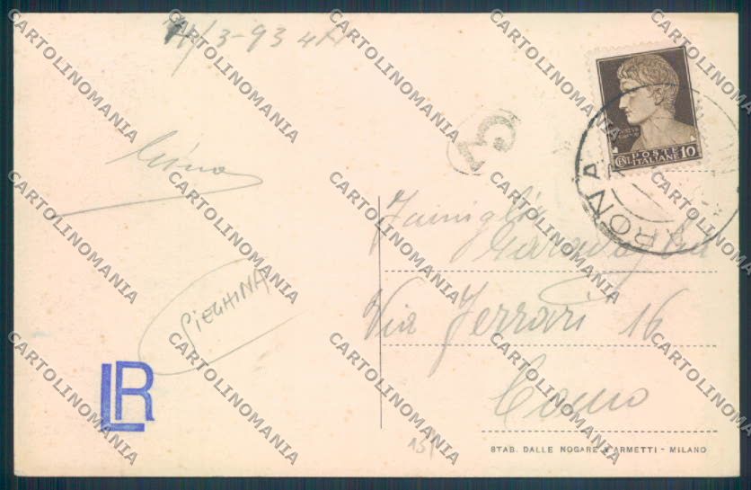 Verbania Domodossola PIEGHINA cartolina ZQ5947 – retro