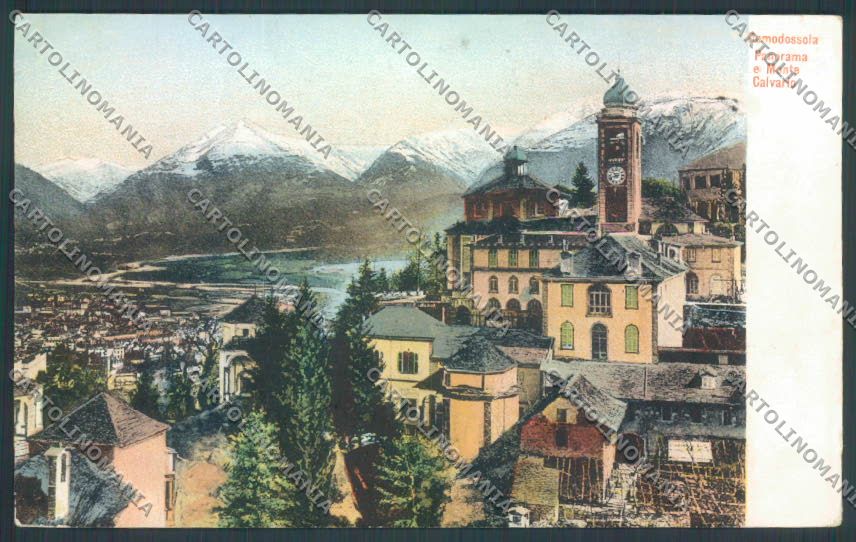 Verbania Domodossola cartolina ZQ5951 – fronte