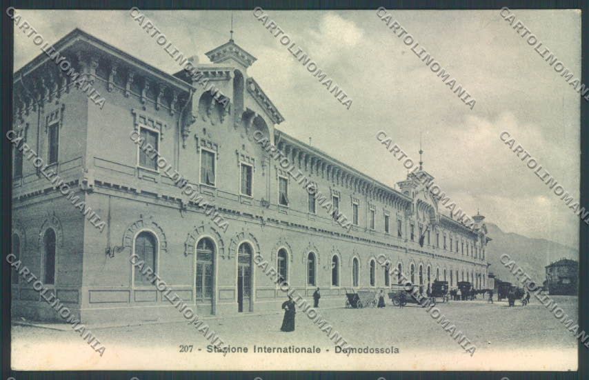 Verbania Domodossola Stazione cartolina ZQ5953 – fronte