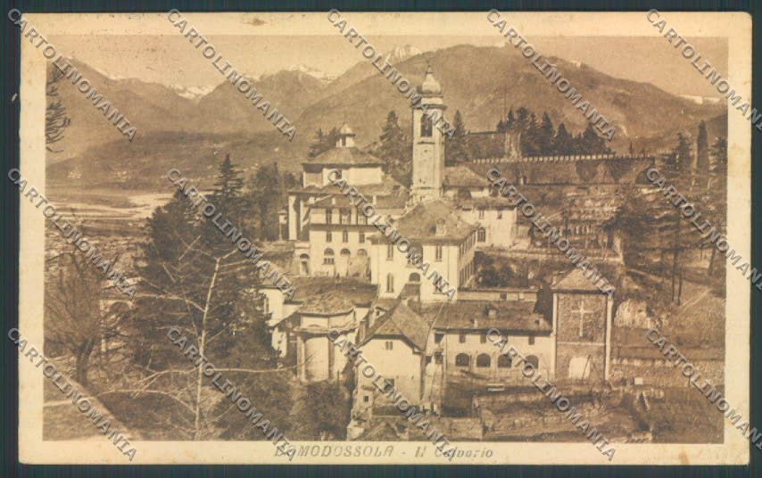 Verbania Domodossola PIEGHINE cartolina ZQ5955 – fronte