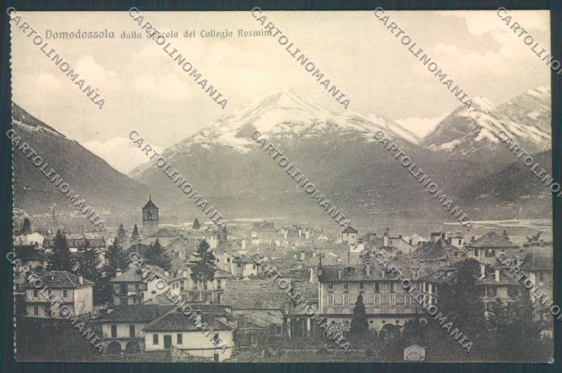 Verbania Domodossola Collegio cartolina ZQ5958 – fronte