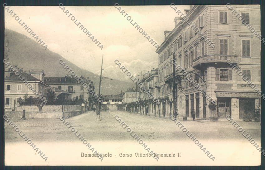 Verbania Domodossola SCOLLATA FORI cartolina ZQ5969 – fronte