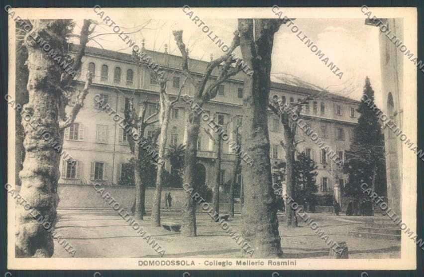 Verbania Domodossola Collegio cartolina ZQ5971 – fronte