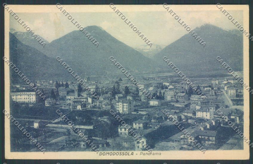 Verbania Domodossola cartolina ZQ5974 – fronte