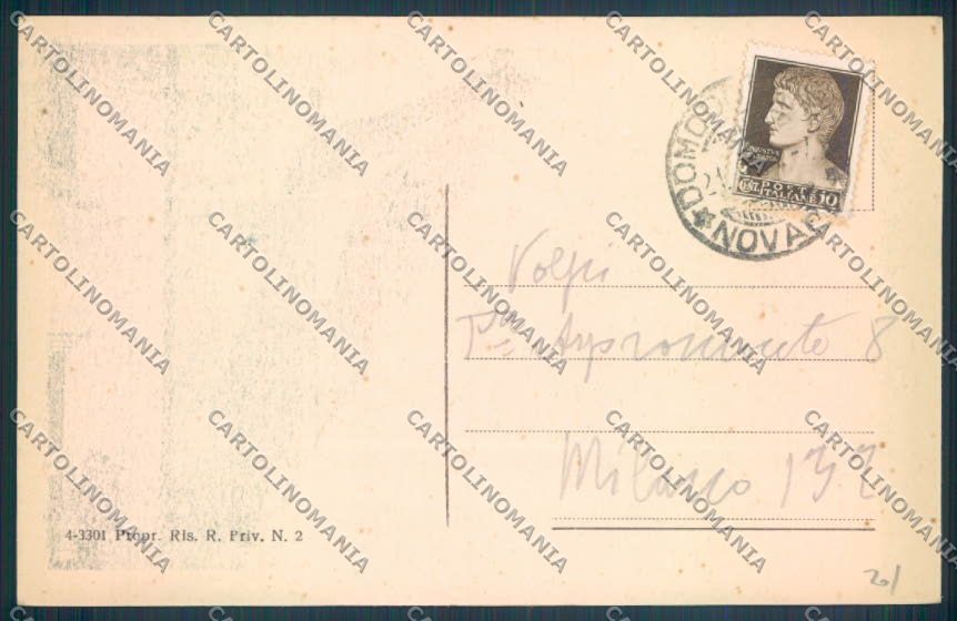Verbania Domodossola cartolina ZQ5975 – retro